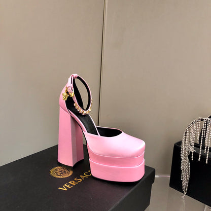Versace Medusa Aevitas Platform Pumps