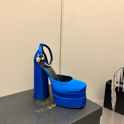 Versace Medusa Aevitas Platform Pumps