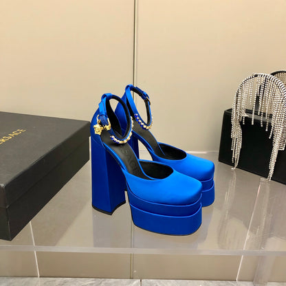 Versace Medusa Aevitas Platform Pumps