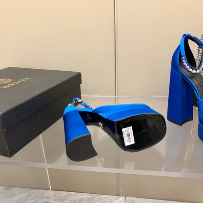 Versace Medusa Aevitas Platform Pumps