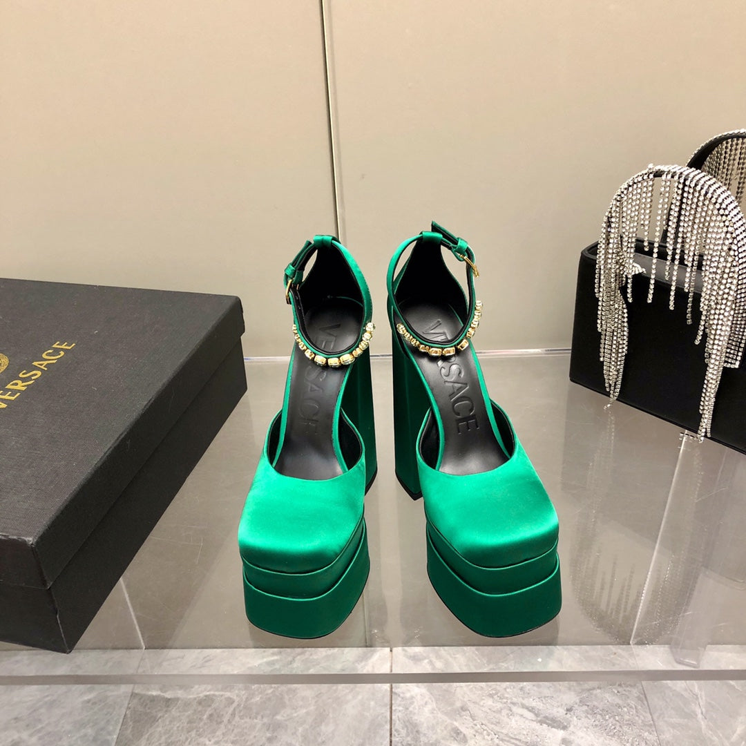 Versace Medusa Aevitas Platform Pumps