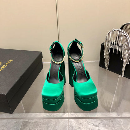 Versace Medusa Aevitas Platform Pumps
