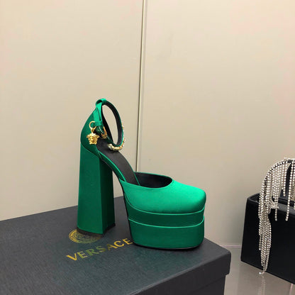 Versace Medusa Aevitas Platform Pumps