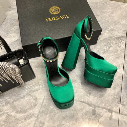 Versace Medusa Aevitas Platform Pumps