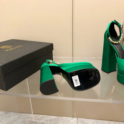 Versace Medusa Aevitas Platform Pumps