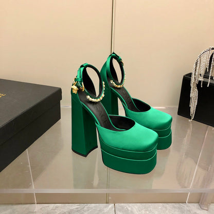 Versace Medusa Aevitas Platform Pumps