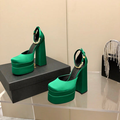 Versace Medusa Aevitas Platform Pumps