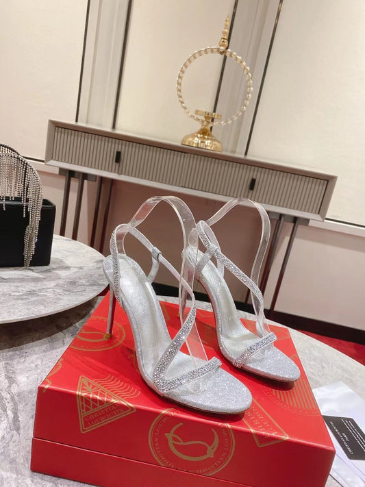 Christian Louboutin Rosalie Strass Sandals