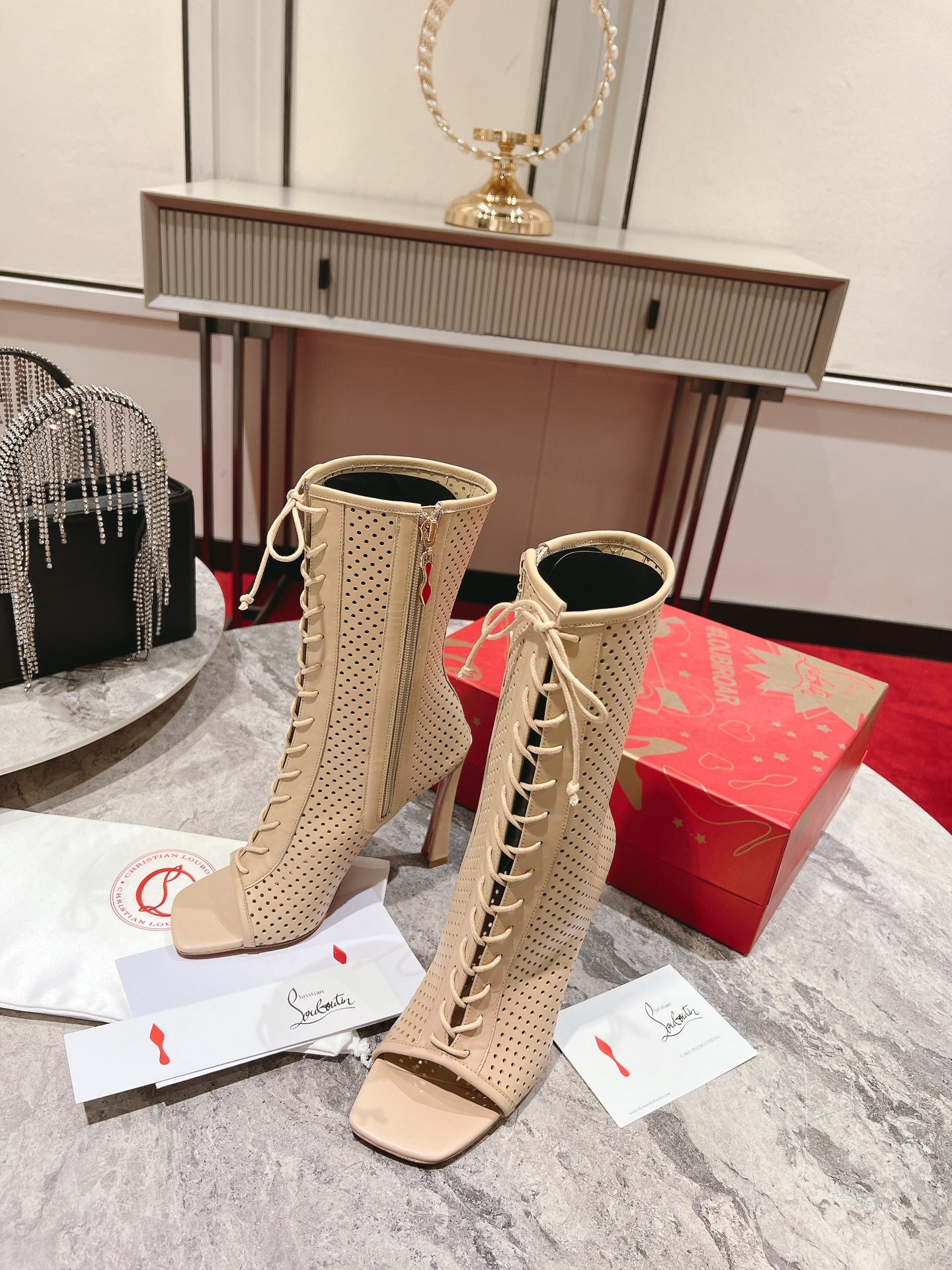 Christian Louboutin Open Condoray Booty