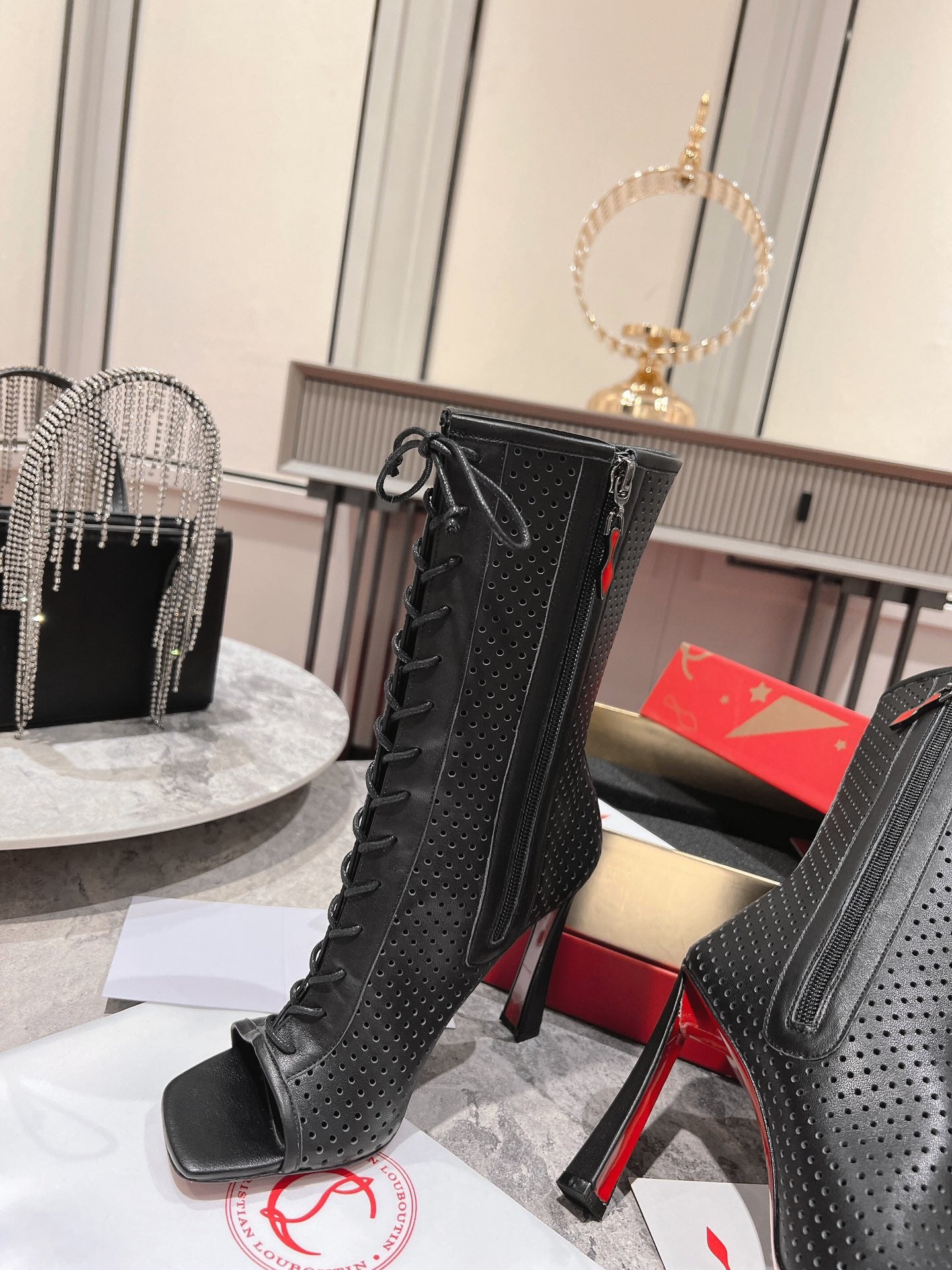 Christian Louboutin Open Condoray Booty