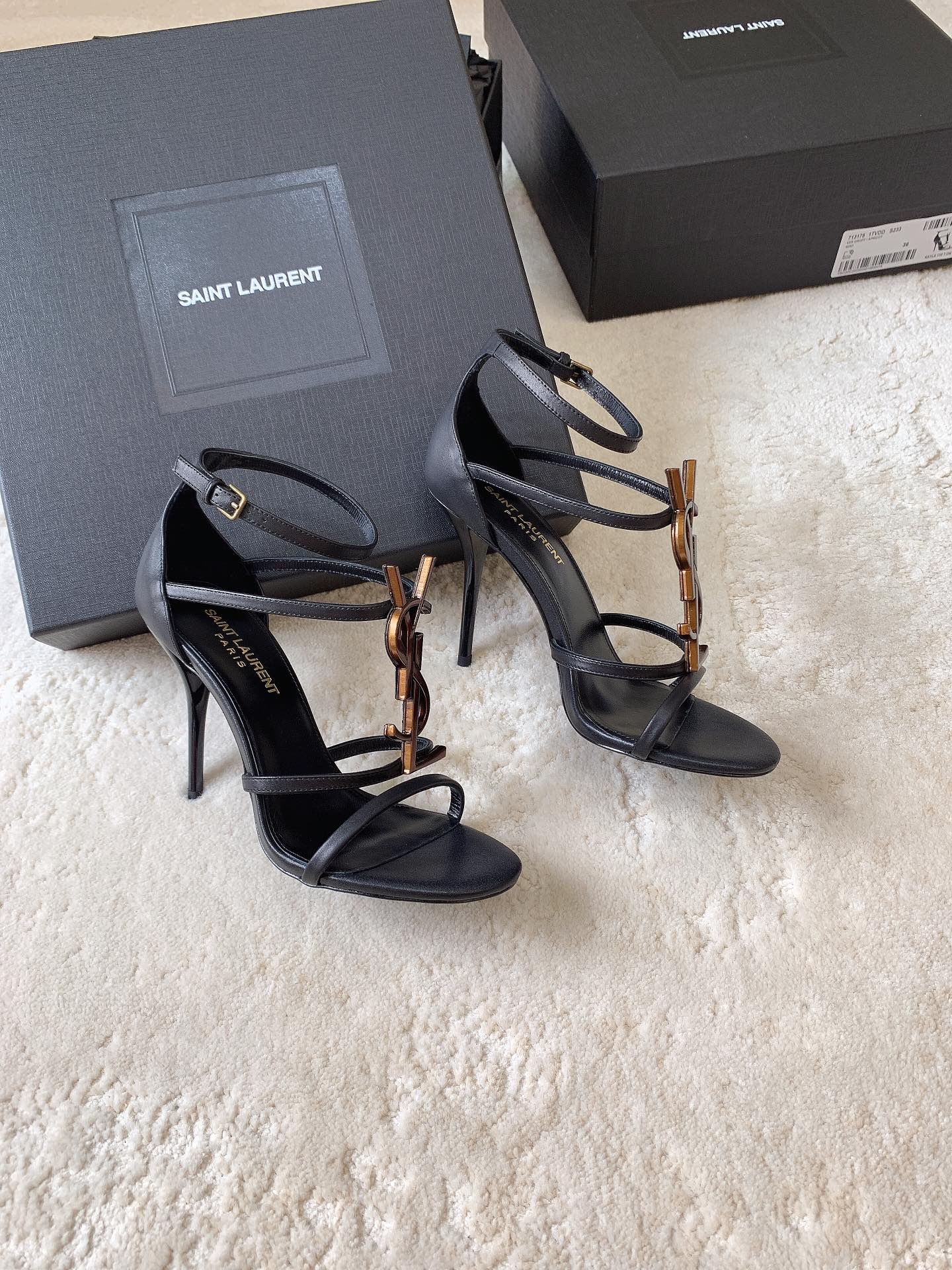 Saint Laurent Cassandra Sandals