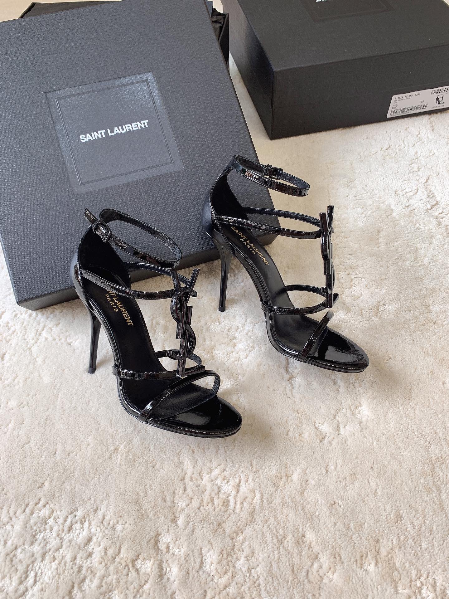 Saint Laurent Cassandra Sandals