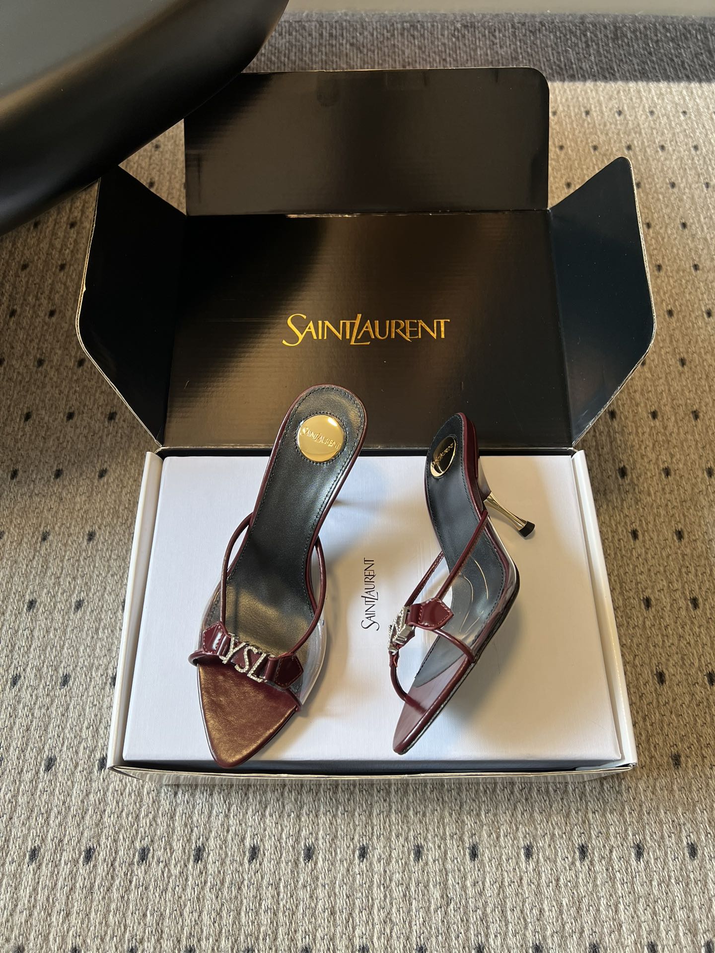 Saint Laurent Jerry Mules