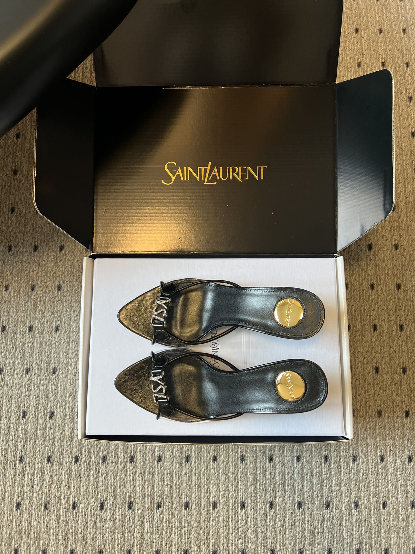 Saint Laurent Jerry Mules