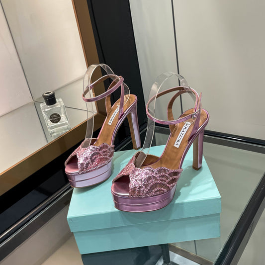 Aquazzura Ce Soir Sandal Plateau