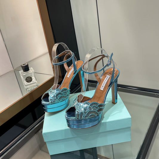 Aquazzura Ce Soir Sandal Plateau