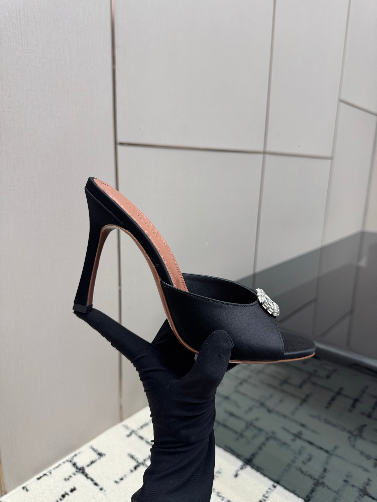 Amina Muaddi Camelia Slipper