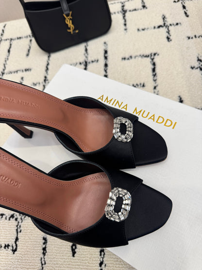 Amina Muaddi Camelia Slipper
