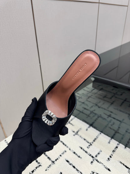 Amina Muaddi Camelia Slipper