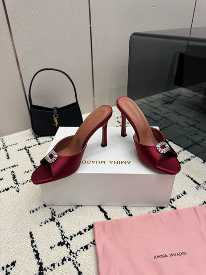 Amina Muaddi Camelia Slipper