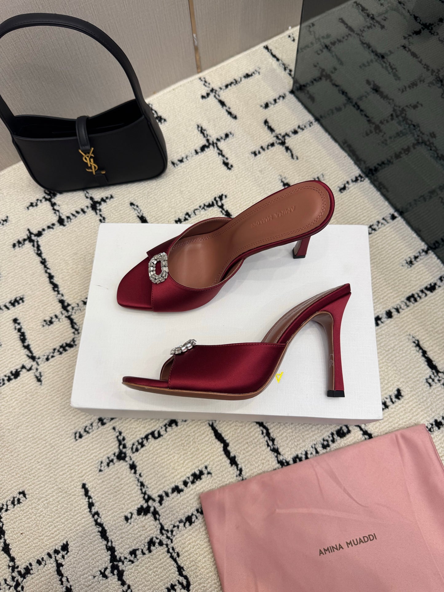 Amina Muaddi Camelia Slipper