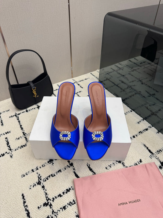 Amina Muaddi Camelia Slipper