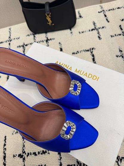 Amina Muaddi Camelia Slipper
