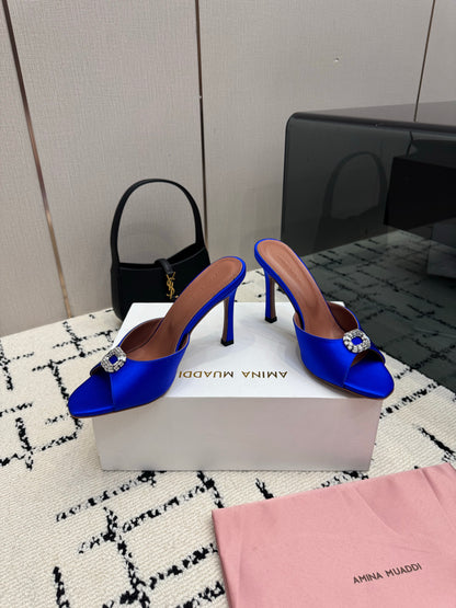 Amina Muaddi Camelia Slipper