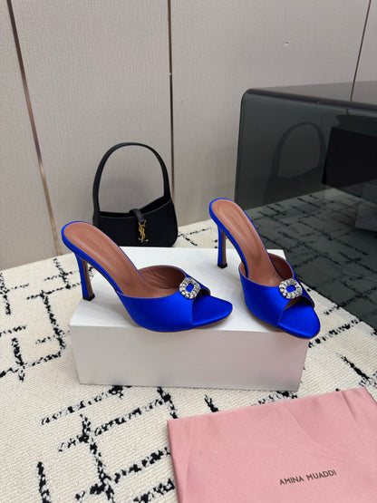 Amina Muaddi Camelia Slipper