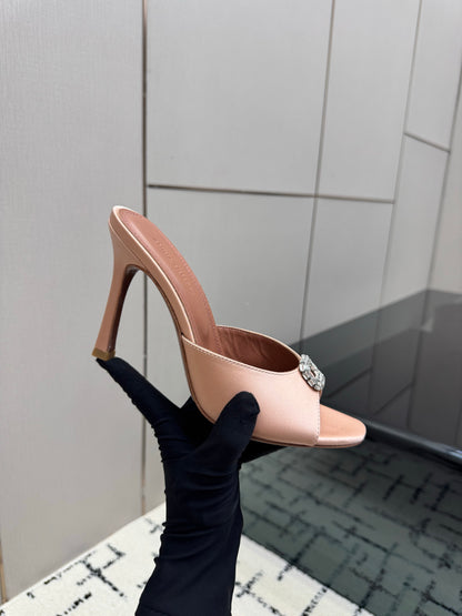 Amina Muaddi Camelia Slipper