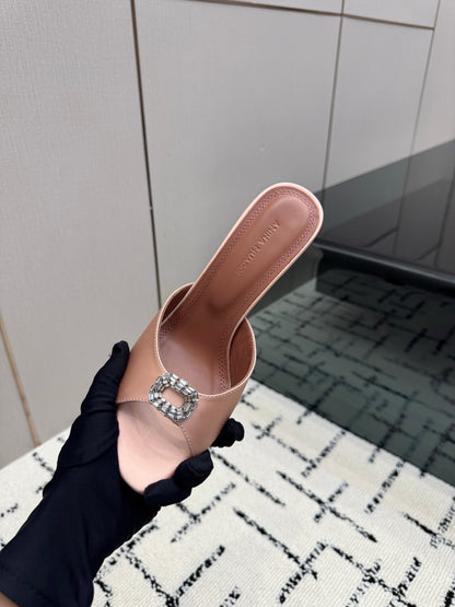 Amina Muaddi Camelia Slipper