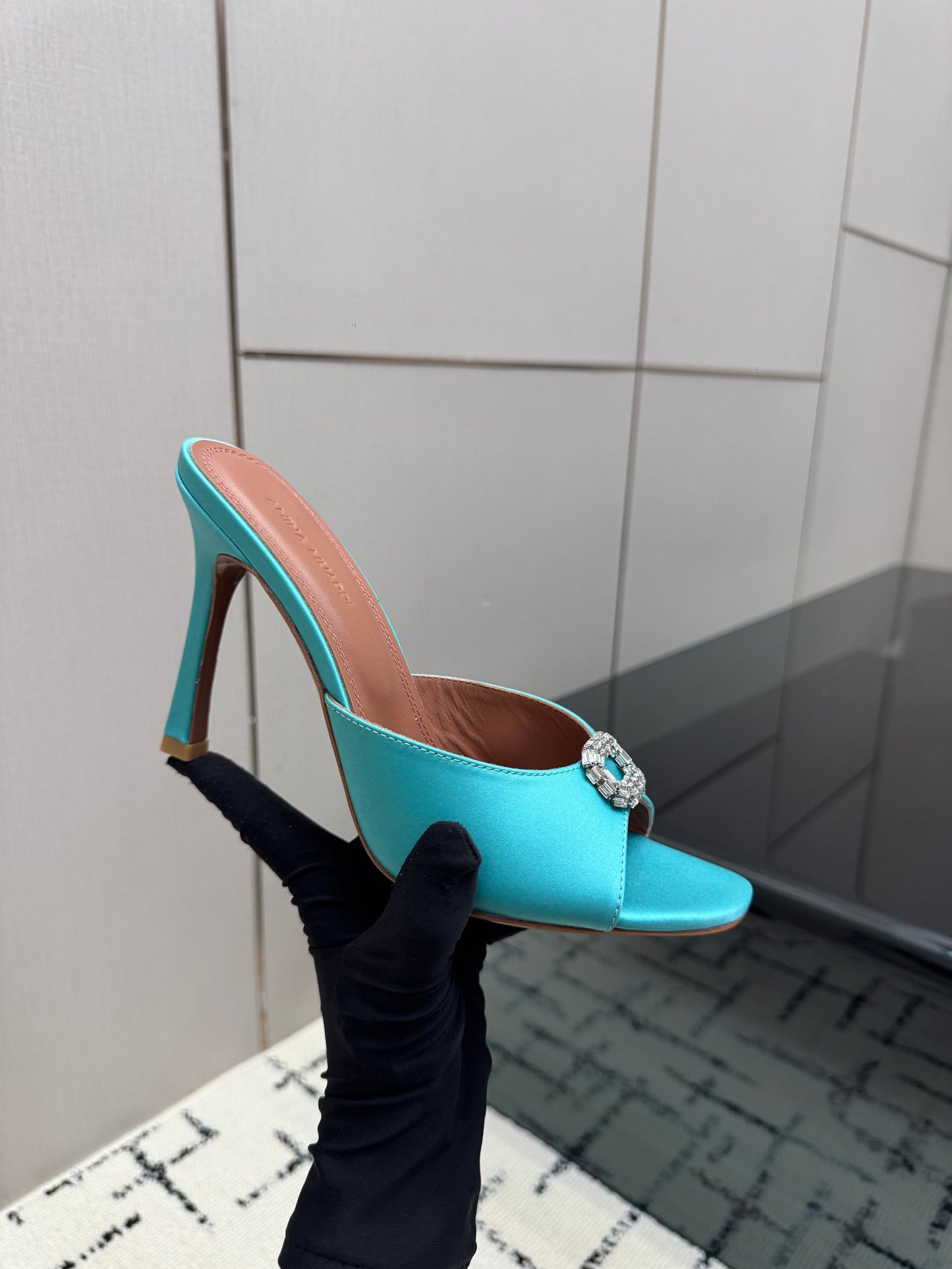 Amina Muaddi Camelia Slipper