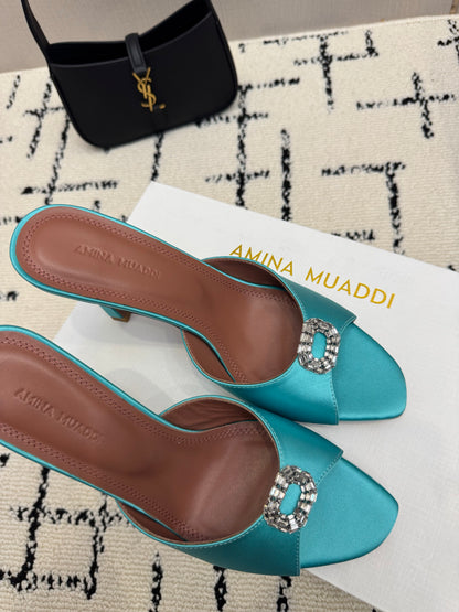 Amina Muaddi Camelia Slipper