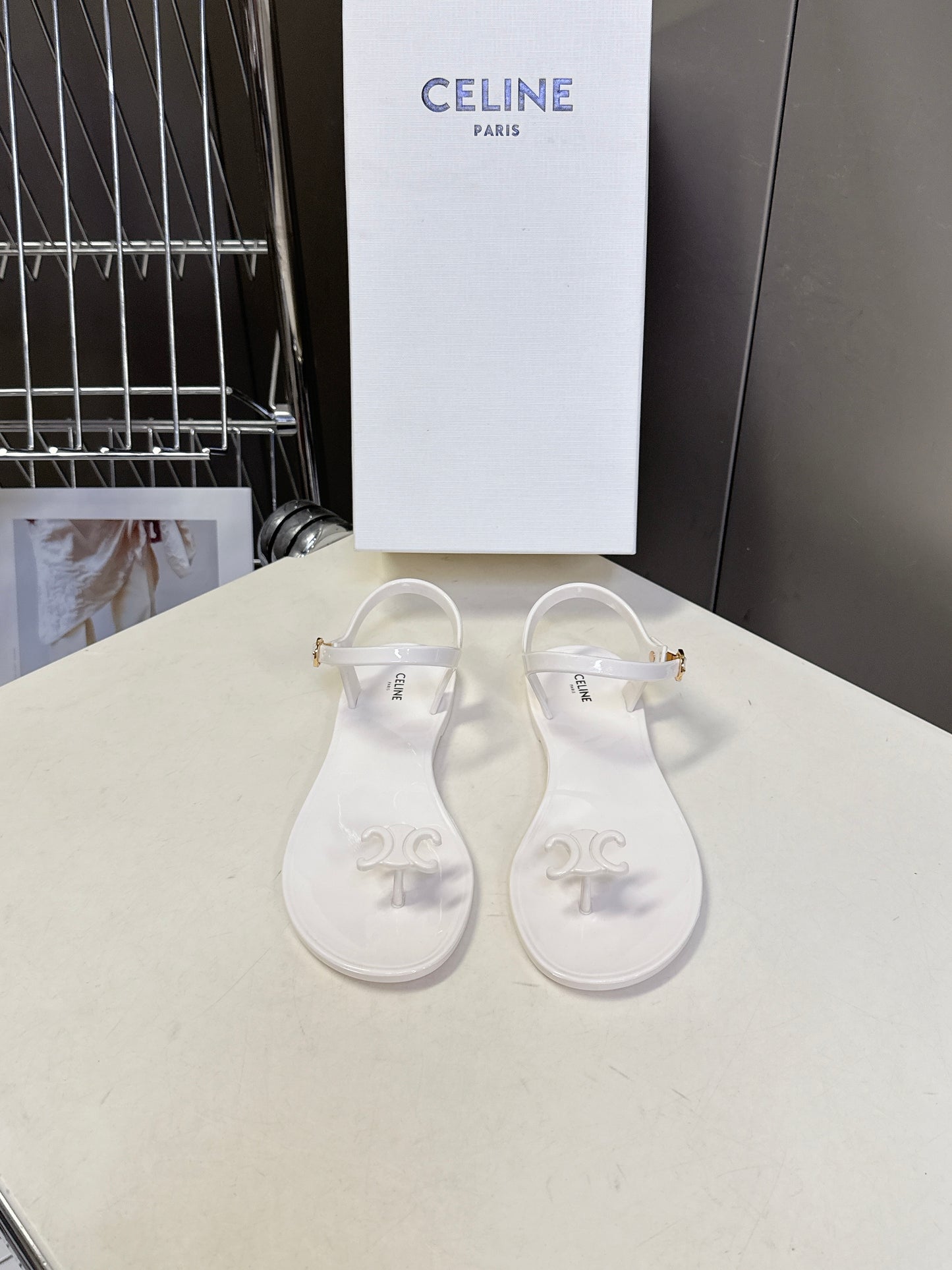 Celine Jelly Bay Sandals