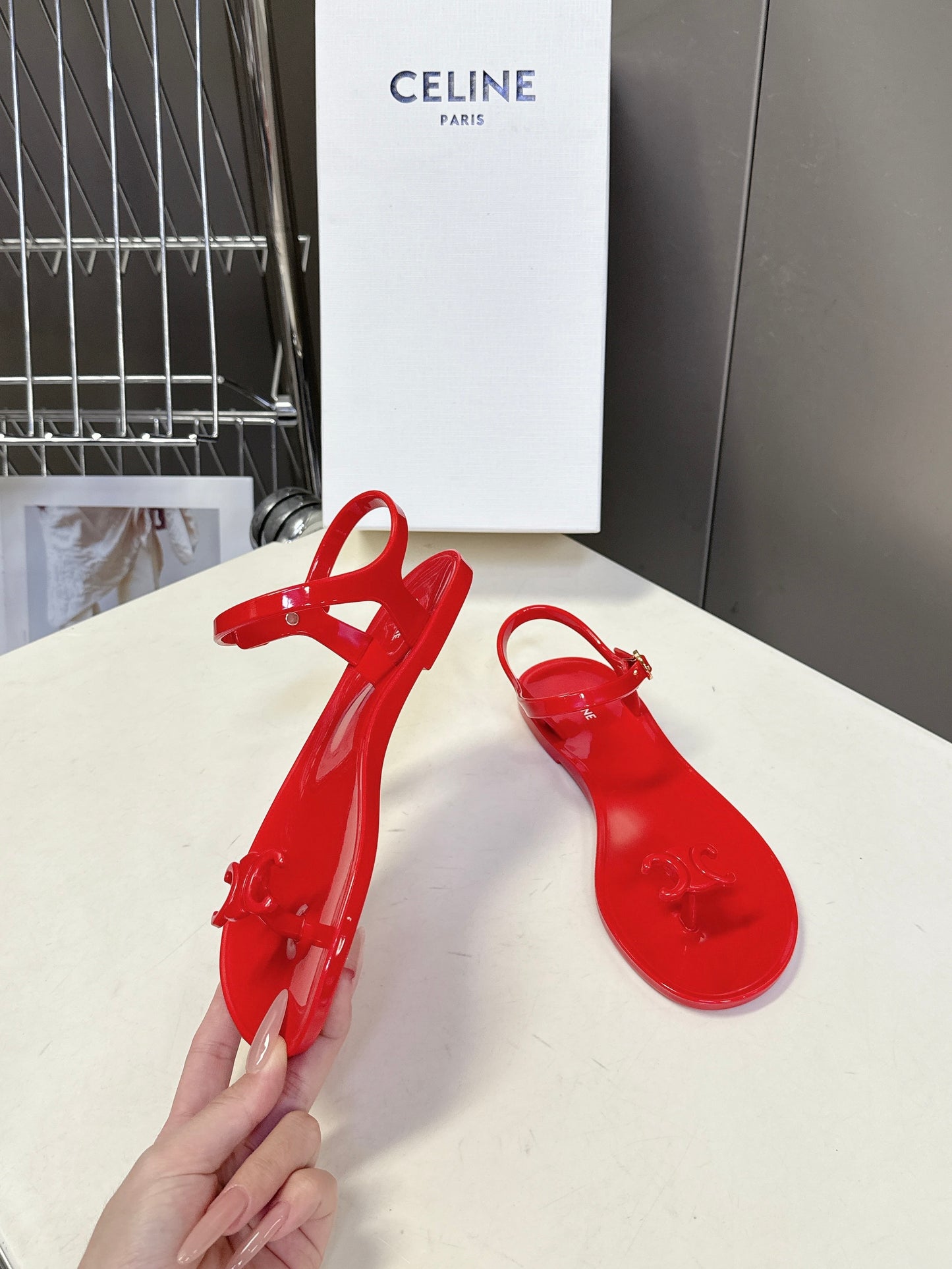 Celine Jelly Bay Sandals