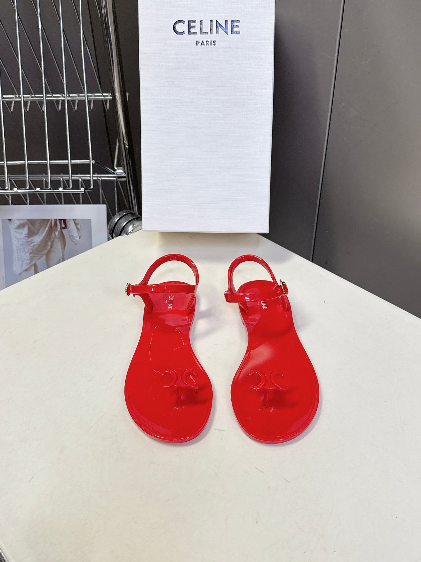 Celine Jelly Bay Sandals