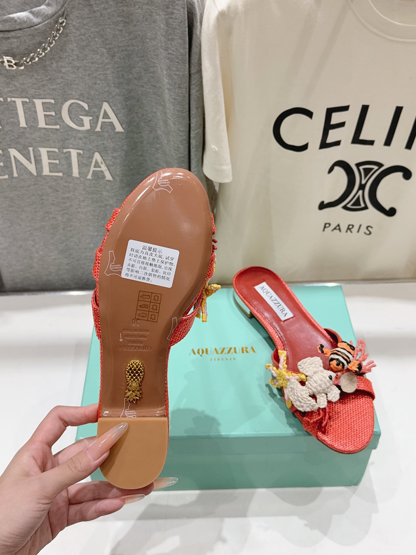 Aquazzura Marea Slide