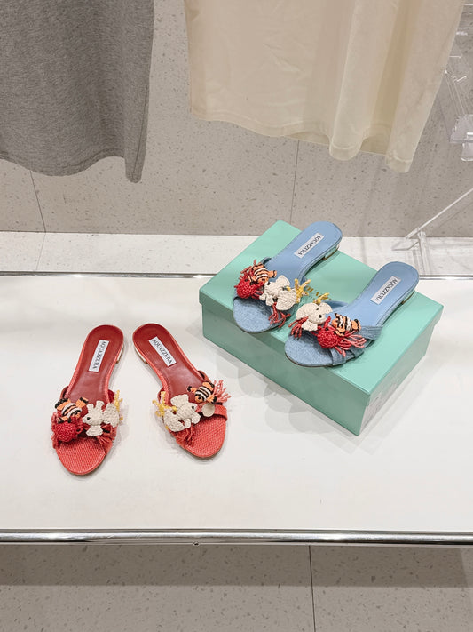 Aquazzura Marea Slide