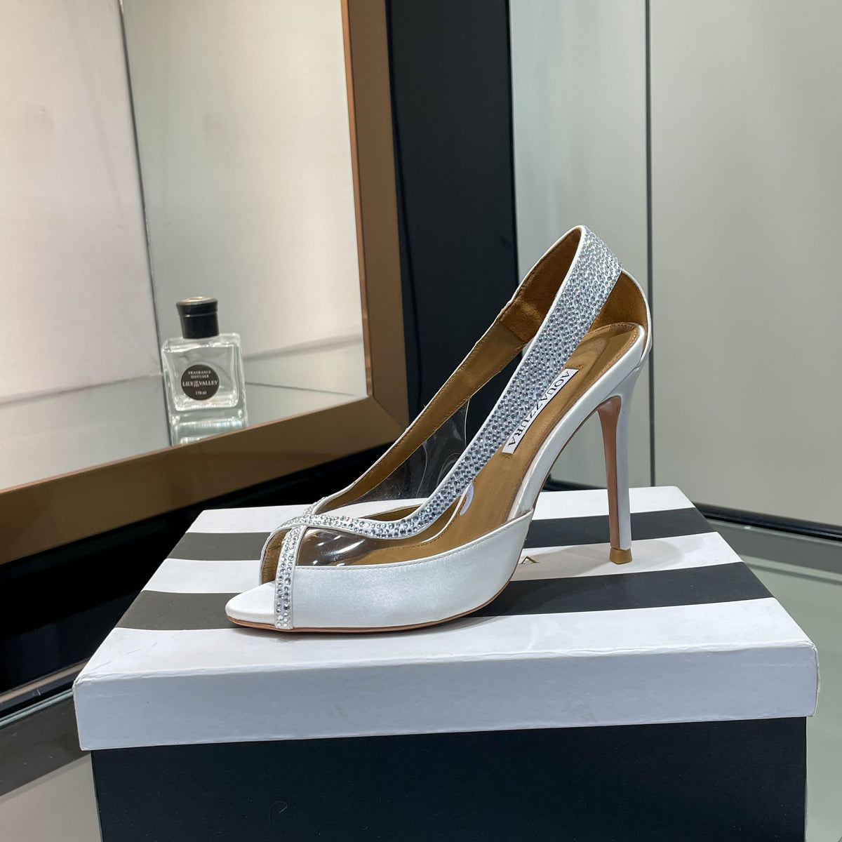 Aquazzura Champagne Pump