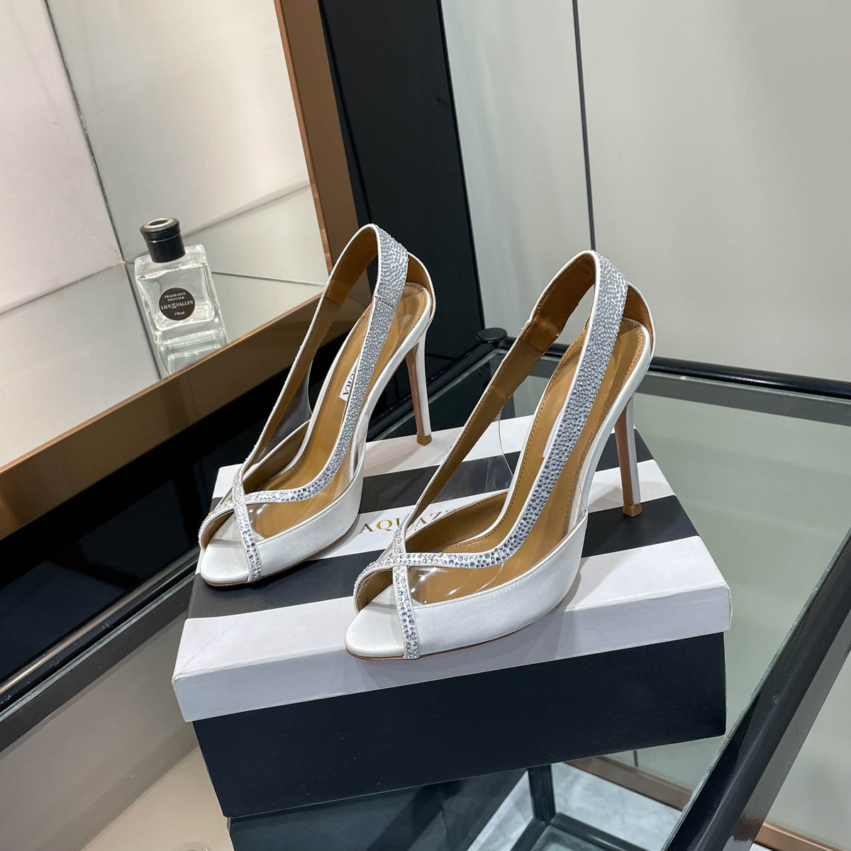 Aquazzura Champagne Pump