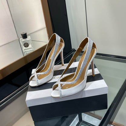 Aquazzura Champagne Pump