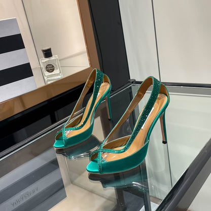 Aquazzura Champagne Pump
