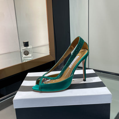 Aquazzura Champagne Pump
