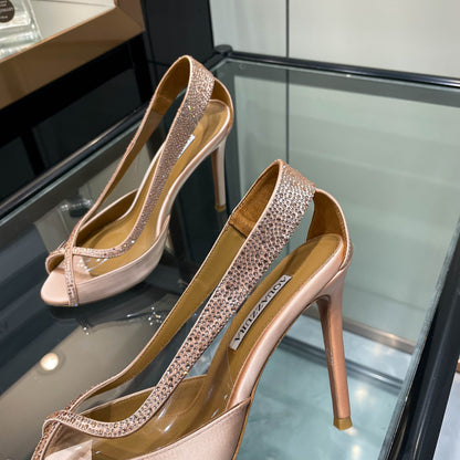 Aquazzura Champagne Pump