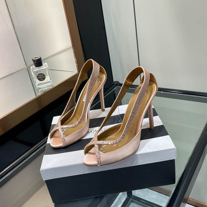 Aquazzura Champagne Pump
