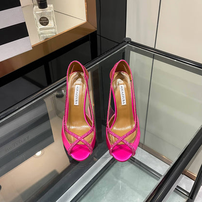 Aquazzura Champagne Pump