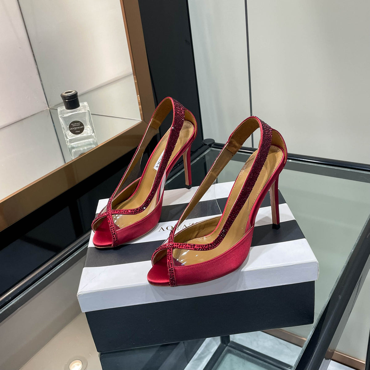 Aquazzura Champagne Pump
