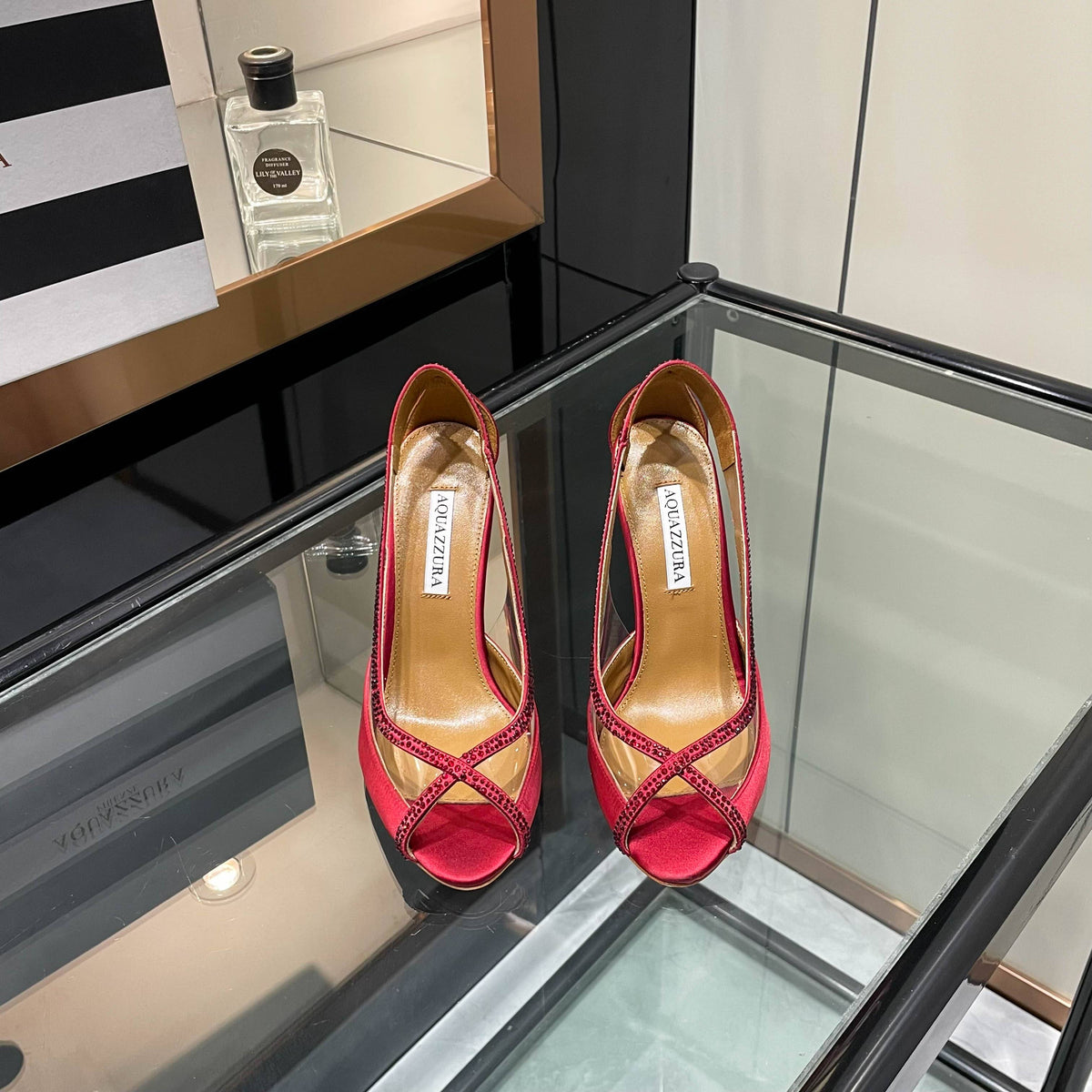 Aquazzura Champagne Pump