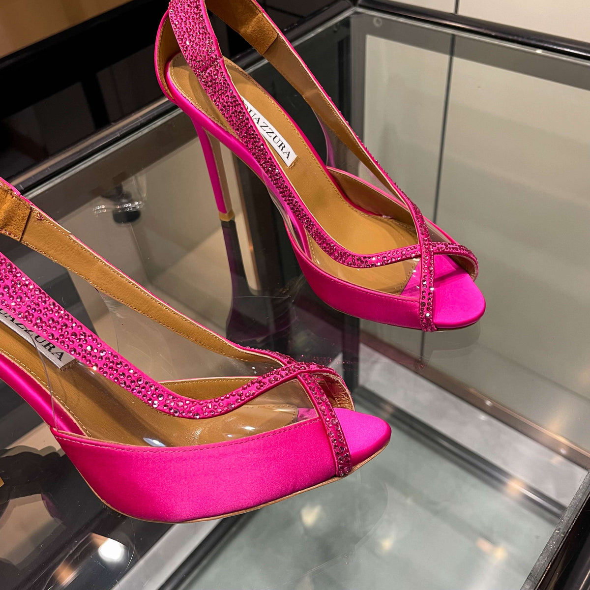 Aquazzura Champagne Pump