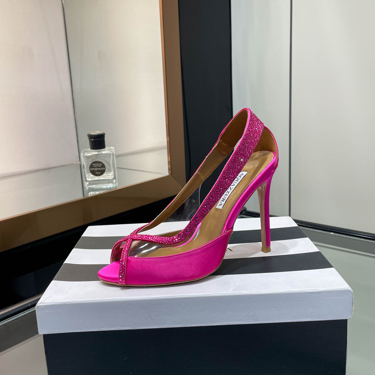 Aquazzura Champagne Pump